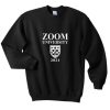 zoom university 2021 sweatshirt qn