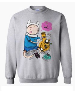 Adventure Time Bongs Sweatshirt qn
