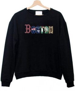 Boston Red Sox New England Patriots Boston Celtics Boston Bruins sweatshirt qn