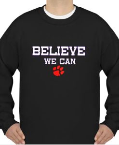 Clemson Believe sweatshirt qn