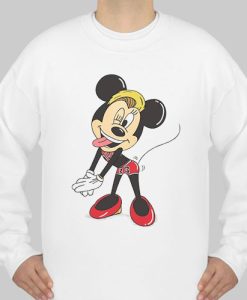 Minnie Mouse Miley Cyrus sweatshirt qn