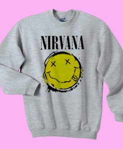 Nirvana Smiley Sweatshirt qn