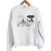 Skull If I knew the way I would take you home sweatshirt qn