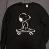 Snoopy Skateboard Sweatshirt qn