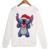 Stitch and Hat christ Sweatshirt qn