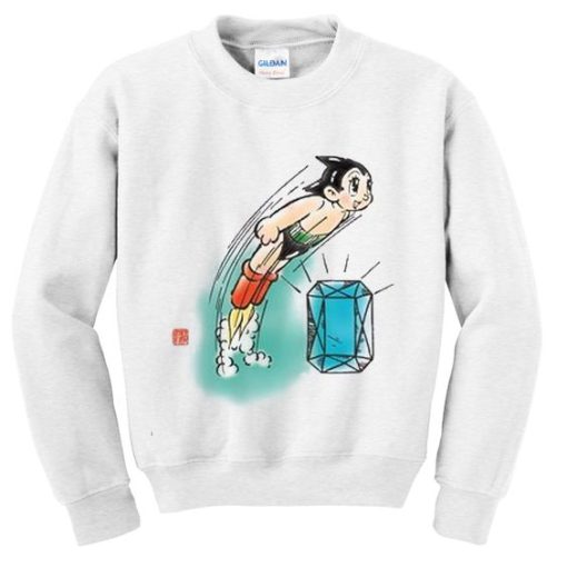 Astro boy diamond sweatshirt qn