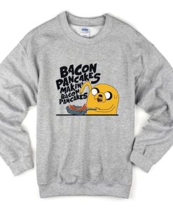 Bacon pancakes makin’ bacon pancakes sweatshirt qn