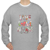 Best Price Flower Live Love Nurse sweatshirt qn