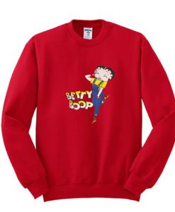 Betty boop sweatshirt qn