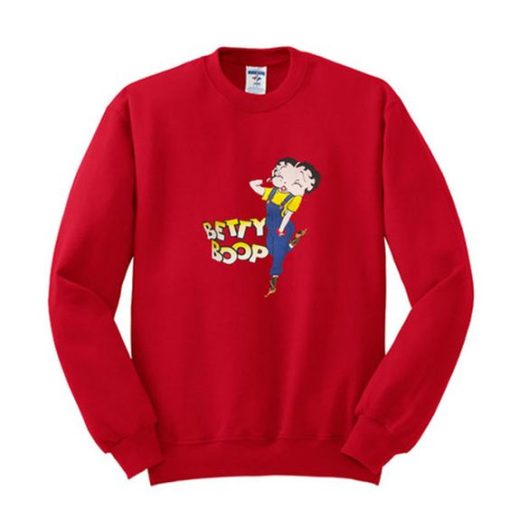 Betty boop sweatshirt qn