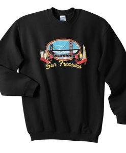 California san francisco sweatshirt qn