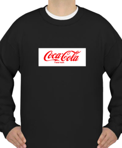 Coca Cola Logo Sweatshirt qn