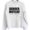 Dunder Mifflin Paper Company Crewneck Sweatshirt qn