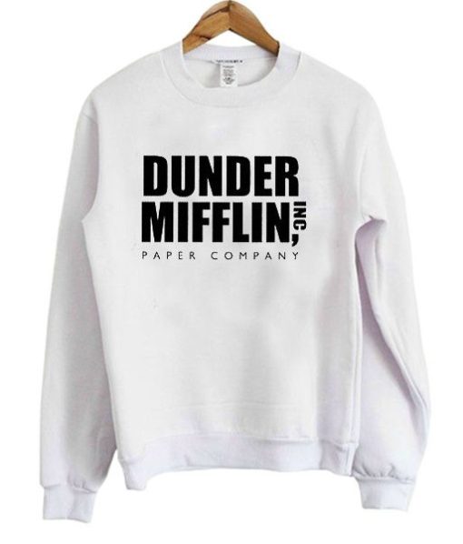 Dunder Mifflin Paper Company Crewneck Sweatshirt qn