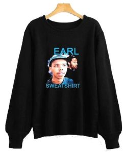 Earl Sweatshirt Black sweatshirt qn