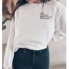 Pro Choice, A Woman’s Body is her Own Business sweatshirt qn