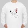 Volcano Hearts Love Valentine Sweatshirt qn