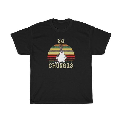 Big Chungus sunset vintage T-Shirt thd