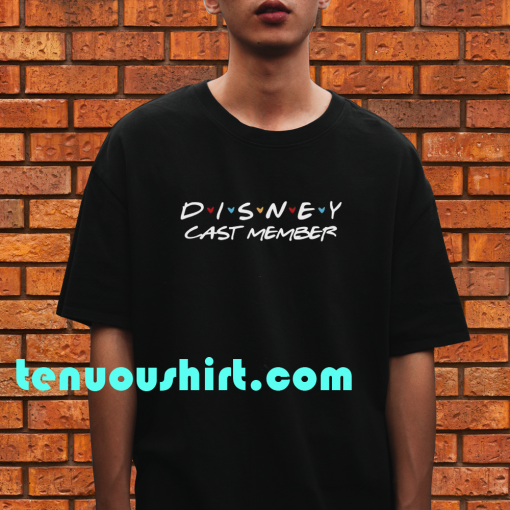 Disney Cast Member Friends t shirt