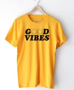 Good Vibes Smiley T-Shirt thd