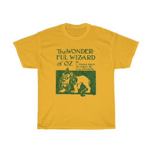 Wizard of Oz 'Original Book Cover' T Shirt tpkj2