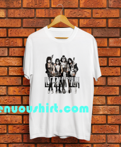 KISS Led Zeppelin Parody T-Shirt