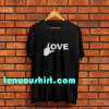 Love Middle Finger Logo T-Shirt