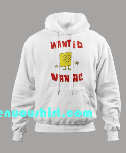 ten Wanted Maniac SpongeBob Hoodie