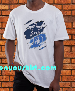 Dallas Cowboys and Duke Blue Devils T-Shirt