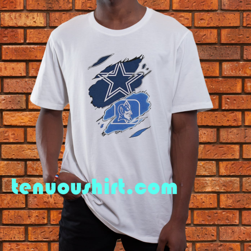 Dallas Cowboys and Duke Blue Devils T-Shirt