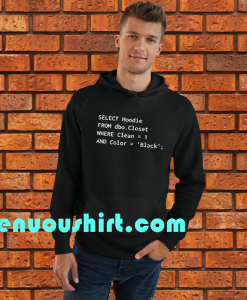 Funny SQL hoodie for Programmer