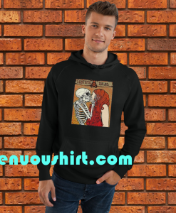 Grateful Dead Kissing Skeleton Hoodie