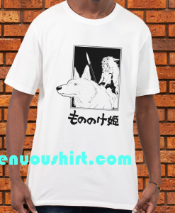 Princess Mononoke Tee Inspired by the anime TEE