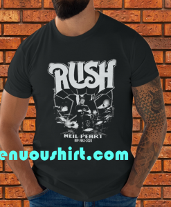 Rush Neil Peart RIP 2020 band t-shirt