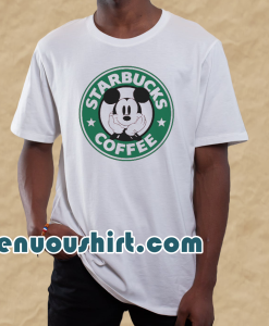 Starbucks Mickey Mouse pink t-shirt