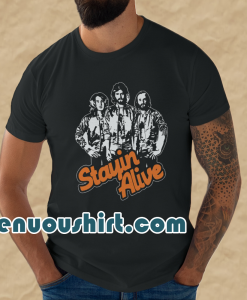 Stayin Alive Bee Gees t-shirt