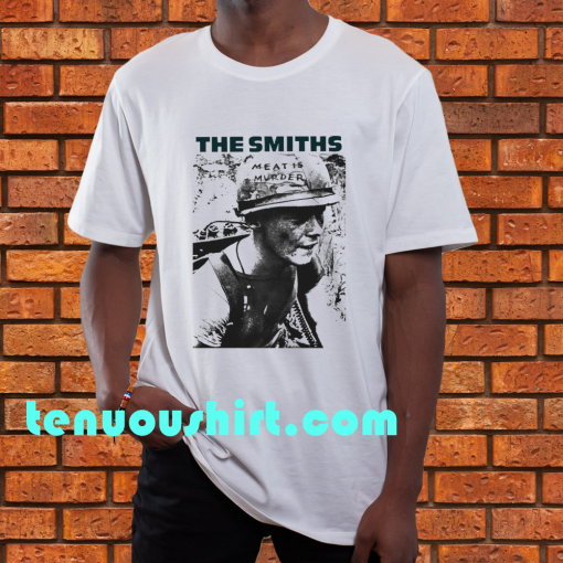 The Smiths Shirt Meat is Murder Morisset t-shirt