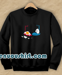 Bumper Car Egg Sweatshirt