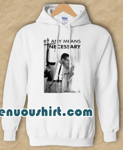 By Any Means Necessary Malcolm Hoodie
