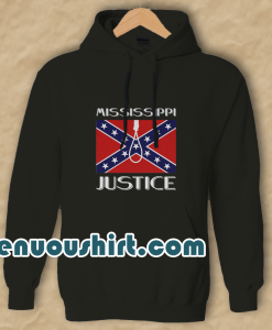 Confederate Flag Mississippi Justice Hoodie