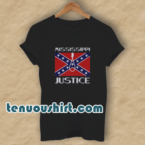 Confederate Flag Mississippi Justice T-Shirt