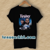 Friday Movie Ice Cube & Chris Tucker Black T-Shirt