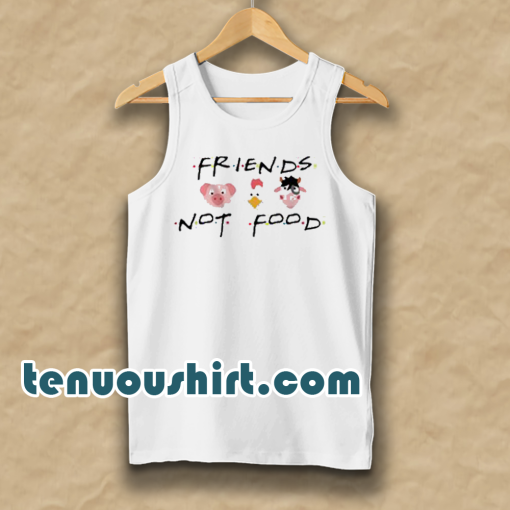 Friends Not Food Vegan Runway Trend Tank Top