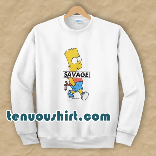 Bart Simpson Savage Sweatshirt