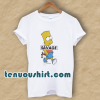 Bart Simpson Savage T Shirt