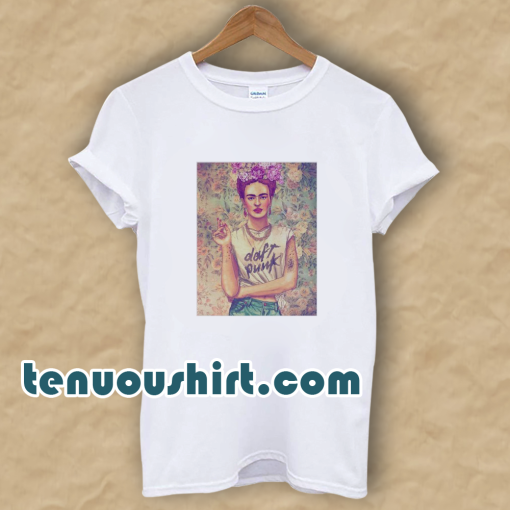 Frida Kahlo Daft Punk T Shirt