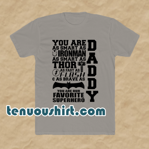 Daddy Superhero T-Shirts