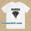 Marina and the diamonds tshirt white