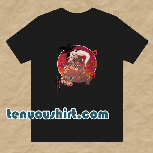Naruto Shippuden Jiraiya On A Toad t-shirt