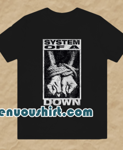 System of a down tied hands tshirt